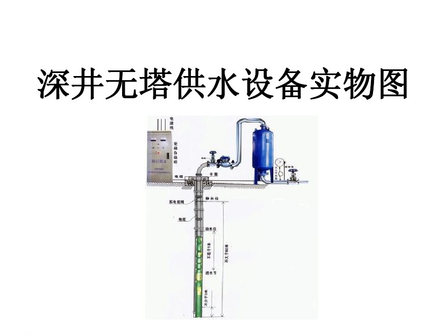 铜仁德江县井泵无塔式供水设备